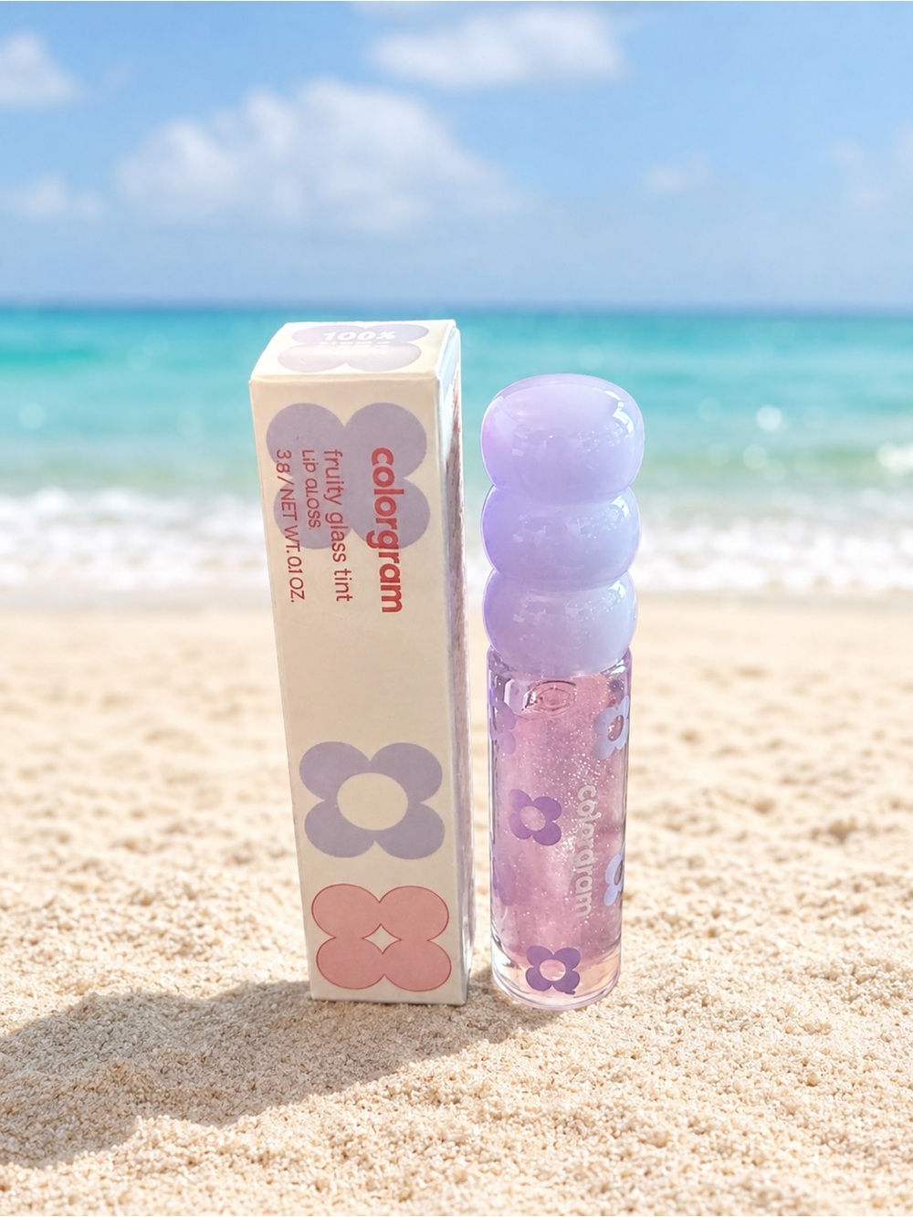 Fruity Glass Tint Lip Gloss - Lavender Pink